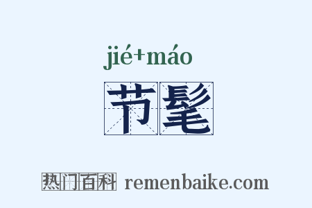 节髦是什么意思的图片